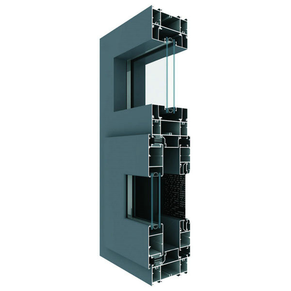 90FD通俗窗纱一体